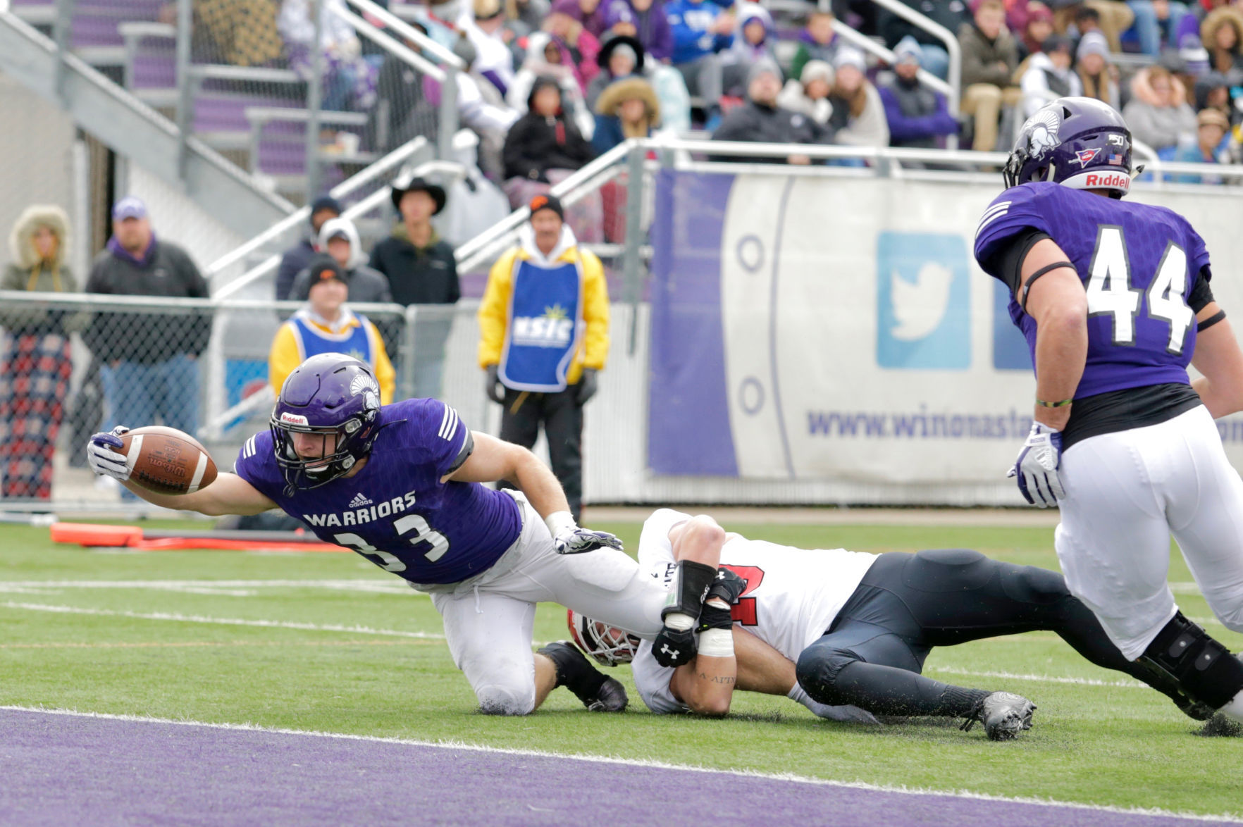 Winona State Football Homecoming vs Minot